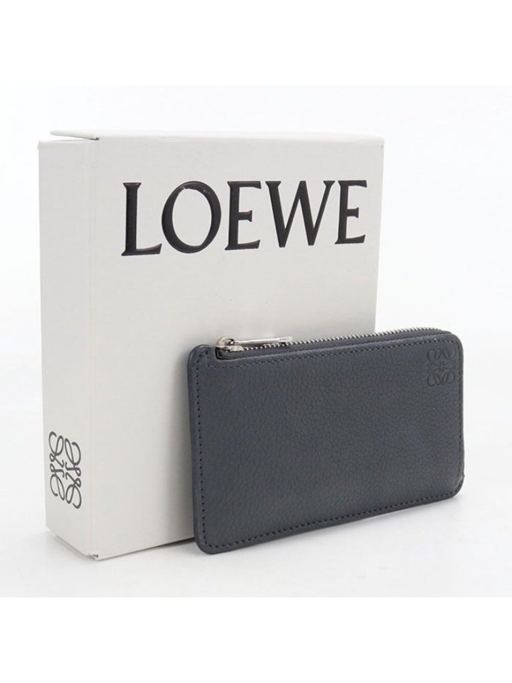Loewe Fragment Case Coin Card Holder Anagram Purse Soft Grain Calfskin